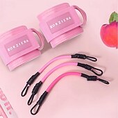 お買い得  ストレス解消グッズ-フィットネスアンクルバックルヒップとレッグトレーナーアンクルループレッグストラップ弾性バンドガントリーアンクルバックルアクセサリー