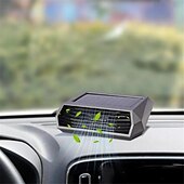 cheap Car Air Purifiers-Solar Portable Car Air Purifier Freshener With HEPA Filter Negative Ion Generator Odor Removal Smoke Car Accessiories