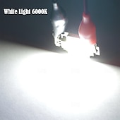 abordables Accesorios LED-Lámpara LED COB de alta potencia, 2 uds., chip blanco cálido, blanco natural y blanco para foco de luz de inundación diy, dc30-34v