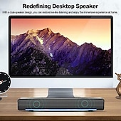 cheap Speakers-LITBest X7Bluetooth Speaker Bluetooth USB Portable LED Light Mini Speaker For TV &amp; PC