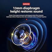 levne TWS Pravá bezdrátová sluchátka-Lenovo LP70 Bezdrátová sluchátka TWS V uchu Bluetooth 5.2 Stereo Zrušení okolního hluku ENC Dlouhá životnost baterie pro Apple Samsung Huawei Xiaomi MI Jóga Každodenní použití cestování Mobiln