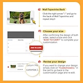 cheap Personalized Decorations-Graduation Customized Personalize Gift Hanging Tapestry 7 Grids Best Graduation Gift with Your Photo Wall Art Mural Decor Photograph Backdrop Home Bedroom Living Room Decoration Independence Day