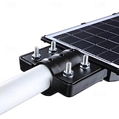 voordelige Straatlampen-zonne-energie led-lamp 60w straatlantaarn met opladen intelligente menselijk lichaamssensor met afstandsbediening buitentuinverlichting geïntegreerd