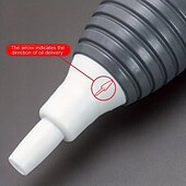 abordables Équipement et outils automobiles-Pompe à carburant manuelle haut débit voiture moto siphon à main eau réservoir de poisson huile essence essence diesel outils de transfert de liquide universels