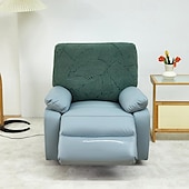 billiga Vilstol och länstol-jacquard fåtölj överdrag överdrag lazyboy överdrag soffstolsöverdrag 4-delade set, halkfri vilstol med förvaringsfickor möbelskydd för vardagsrum
