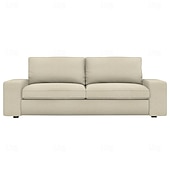 baratos Cobertura de Sofa-Capa de Sofá de Veludo de 3 Lugares Colcha de Veludo em Cor Sólida