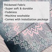 billiga Mandala Tapestry-mandala bohemisk väggtepp konst dekor filt gardin hängande hem sovrum vardagsrum sovsal dekoration boho hippie psykedelisk blommig blomma lotus indisk
