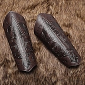 cheap Armor-Retro Vintage Medieval Renaissance Armor Wristband Armband Ren Faire Pirate Viking Crusader Archery Men&#039;s Women&#039;s Viking Fantasy Carnival Masquerade LARP Adults 1 Wrist Brace / IF YOU NEED A PAIR