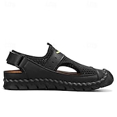 preiswerte Outdoor-Sandalen-Braune Mesh-Sandalen für Herren – atmungsaktive und stylische Sommerschuhe für Strand, Urlaub &amp; Outdoor-Aktivitäten