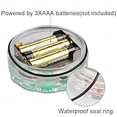 cheap Underwater Lights-Rechargeable Submersible Pool Lights Bright Floating LED Lights, Underwater Lights Beautiful RGB for Swimming Pool, Hot Tub, Spa