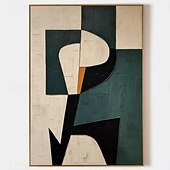 preiswerte Abstrakte Gemälde-Beiges Wabi-Sabi-Ölgemälde, handgefertigte Wandkunst, schwarzes beiges abstraktes Gemälde, großes schwarzes, minimalistisches Ölgemälde, Wandkunst, beige strukturiertes Leinwandgemälde, neutrale