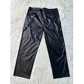 abordables Bas-Punk &amp; Gothique Médiéval Steampunk Pantalon Pantalon de moto à jambe droite Cavaliers Motards Déguisement Homme Décontracté Quotidien Adulte Pantalon