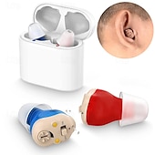 cheap Personal Care Electronics-Invisible Noise Reduction Hearing AidRechargeable Sound Amplifier for the ElderlyHearing AidRechargeable CompartmentAccessories