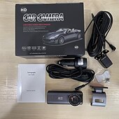 abordables DVR de coche-1080p Nuevo diseño / Full HD / con cámara trasera DVR del coche 170 Grados Gran angular IPS Dash Cam con WIFI / Visión nocturna / Detección de Movimiento No Registrador de coche