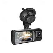 Недорогие Видеорегистраторы для авто-V20 1080p Новый дизайн / HD / с задней камерой Автомобильный видеорегистратор 150° Широкий угол 2 дюймовый IPS Капюшон с WIFI / Ночное видение / G-Sensor 4 инфракрасных LED Автомобильный рекордер