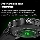 tanie Smartwatche-K52 Smart Watch Męski 1.39 cala Ekran IPS Bluetooth Połączenie Custom Dial Monitor Tętna Zdrowie Monitoring Sportów na Zewnątrz Smartwatch