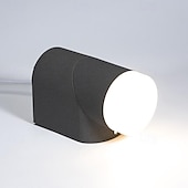 cheap Outdoor Wall Lights-Led Wall Lamp，Aluminum Double Head Outdoor 6W 12W Adjustable Angle Outdoor Waterproof，Eye Protection Suitable For Outdoor Wall Garden Courtyard Garage Hull,Warm White/Ray IP54 85-265V