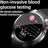 economico Smartwatch-696 W11PRO Orologio intelligente 1.32 pollice Intelligente Guarda Bluetooth ECG + PPG Monitoraggio della temperatura Pedometro Compatibile con Android iOS Da uomo Chiamate in vivavoce Promemoria di