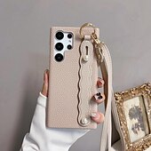 cheap Samsung Cases-Phone Case For Samsung Galaxy S24 Ultra Plus S23 Ultra Plus S22 Plus  Ultra A55 A35 A25 A15 5G A54 A34 A14 A53 A33 A23 A13 A22 S25 Ultra for Women Girl with Stand Holder Ring Holder with Lanyard Retro