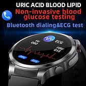 economico Smartwatch-696 W11PRO Orologio intelligente 1.32 pollice Intelligente Guarda Bluetooth ECG + PPG Monitoraggio della temperatura Pedometro Compatibile con Android iOS Da uomo Chiamate in vivavoce Promemoria di