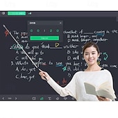 cheap Stylus Pens-4-Section Scalable Capacitive pen For Universal for all touch screen tablets Portable New Design 2 in 1 stylus Aluminum Alloy ABS
