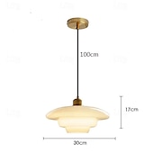 economico Luci Isola cucina-Lampade a sospensione a led per il tavolo della sala da pranzo 1 luce lampada a sospensione a soffitto in ottone per cucina isola luce illuminazione ingresso 110-240v