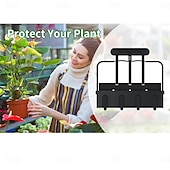 abordables outils à main de jardin-Bloqueur de sol amélioré, fabricant de blocs de sol avec poignée confortable, outil de blocage de sol à 4 cellules en ABS pour démarrer la germination des graines.