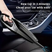 cheap Vacuum Cleaners-Car Vacuum Cleaner Dry and Wet Dual Mini Wireless Car Vacuum Cleaner Handheld Charging High Power Vacuum Cleaner