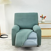 billiga Vilstol och länstol-jacquard fåtölj överdrag överdrag lazyboy överdrag soffstolsöverdrag 4-delade set, halkfri vilstol med förvaringsfickor möbelskydd för vardagsrum