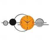 olcso Faldekoráció-órák fény luxus modern minimalista órák otthoni étterem fali dekorációk falfestmény kreatív nappali faliórák 80*29cm 100*40cm