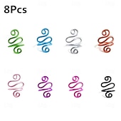 Недорогие искусство, ремесла и шитье-8 шт., натяжное кольцо для вязания крючком, натяжное кольцо для вязания крючком, натяжное кольцо из алюминиевой проволоки, металлические вязальные инструменты, многофункциональный крючок, кольцо на палец, регулятор пряжи