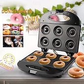cheap Home Appliances-Donut Maker Machine Non -stick Surface Donut Making Machine For Home Bakery Dessert Shop Donuts Recipes For Snacks Dessert And More