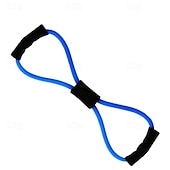billige Antistress-leketøy-yoga fitness elleve deler sett med bånd lateks silke hip ring lateks elastisk ring yoga ball stretching band pilates