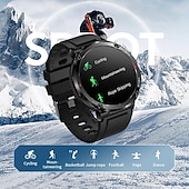 halpa Arvovalinnat-600 mAh suuri akku kello Miehille Älykello IP68 Vesitiivis älykello AMOLED HD-näyttö Bluetooth Puhelusporttirannekoru Valentine's Day -lahja