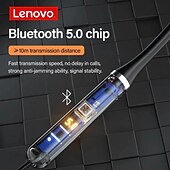 cheap Headphones &amp; Earphones-Lenovo XE05 Neckband Headphone In Ear Bluetooth5.0 Stereo IPX5 for Apple Samsung Huawei Xiaomi MI  Fitness Traveling Jogging Mobile Phone