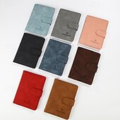 cheap Storage &amp; Organization-Women Men RFID Vintage Business Passport Covers Holder Multi-Function ID Bank Card PU Leather Wallet Case Travel Accessories
