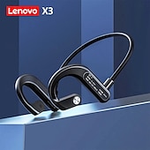 Χαμηλού Κόστους Αθλητικά ακουστικά-lenovo x3 pro bone αγωγιμότητα ακουστικά ασύρματα ακουστικά bt5.3 εργονομικά ελαφριά εργονομικά αδιάβροχα ακουστικά ip56