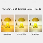 preiswerte Tischlampen-Morden LED-Tischlampe aus Metall mit Retro-Farbdimmung, minimalistische Vintage-Ambientelampe im europäischen Stil für Schlafzimmer