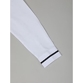 preiswerte Oxford-Hemden für Herren-Herren Hemd Hemd mit Stehkragen Oberhemd Oxford Hemd Knopfhemd Hochzeit Urlaub Weiß Marineblau Grau Leicht Blau Langarm Stehkragen Frühling Sommer Bekleidung Vordertasche