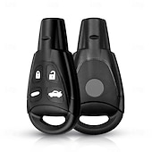 economico Ornamenti e pendenti per auto-Starfire dandkey car styling case smart key shell per saab 93 95 9-3 9-5 pulsante keyless entry 4 pulsanti chiavi remote custodia a conchiglia