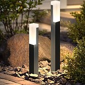 levne Světlo na cestě-venkovní světlo na sloupky venkovní led světla na cestu 30/40/60/80 cm hliníkové antracitové základní světlo, moderní designová zahradní lampa, ip65 odolná vůči povětrnostním vlivům, zahradní stojací