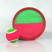 economico Anti-stress-Set di 9 giochi di cattura della palla, set di giochi di lancio, paddle, lancio e cattura della palla, giocattoli da spiaggia, cortile all&#039;aperto, prato, lancio, set appiccicoso