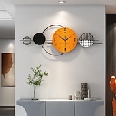olcso Faldekoráció-órák fény luxus modern minimalista órák otthoni étterem fali dekorációk falfestmény kreatív nappali faliórák 80*29cm 100*40cm