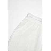 baratos Feriado-Homens Calção Shorts de verão Shorts de praia Com Cordão Cintura elástica Perna reta Tecido Conforto Respirável Curto Casual Diário Feriado Moda Estilo Clássico Branco Azul Marinha