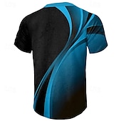 preiswerte Geometrisches Poloshirt für Herren-Herren Grafikdrucke Geometrie Waffel-Poloshirts Poloshirts Kurzarm Polo-Shirts Umlegekragen Lässig Ausgehen Druck Sommer Frühling Gelb Blau Purpur