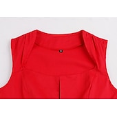 ieftine Rochii-Buline 1950 Rochie de Cocktail Rochii O rochie de linie Rochie Flare Buline Pentru femei Mascaradă Evenimente / Petrecere Petrecerea Burlăcițelor Adulți Rochie Rochii de acasă