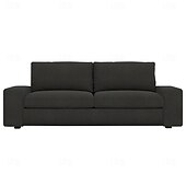 baratos Cobertura de Sofa-Capa de Sofá de Veludo de 3 Lugares Colcha de Veludo em Cor Sólida