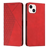 billiga iPhone-fodral-telefon fodral Till iPhone 16 iPhone 15 Pro Max iPhone 14 13 12 11 Pro Max Mini SE X XR XS Max 8 7 Plus Plånboksfodral Magnet med handledsrem Stöd Geometriska mönster TPU PU läder