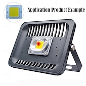 abordables Accesorios LED-Lámpara LED COB de alta potencia, 2 uds., chip blanco cálido, blanco natural y blanco para foco de luz de inundación diy, dc30-34v