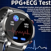 economico Smartwatch-696 W11PRO Orologio intelligente 1.32 pollice Intelligente Guarda Bluetooth ECG + PPG Monitoraggio della temperatura Pedometro Compatibile con Android iOS Da uomo Chiamate in vivavoce Promemoria di
